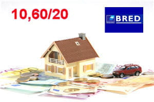 a la bred, les taux de découvert proposés vont de 9,25 à 18,10 %.