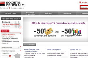 la réduction offerte par la société générale n'est valable que sur les douze