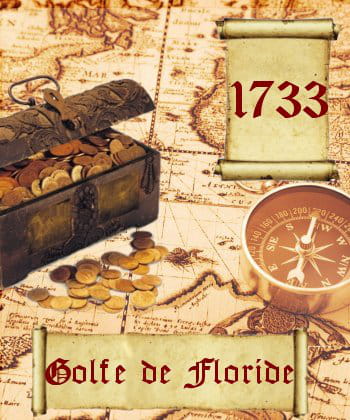 vingt navires de l'armada espagnole ont sombré en 1733 et avec eux, leurs