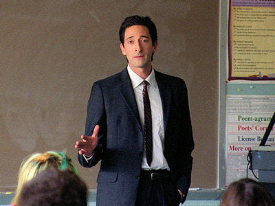 adrien brody dans 'detachment'