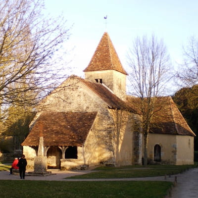 l'église de nohant dans l'indre 