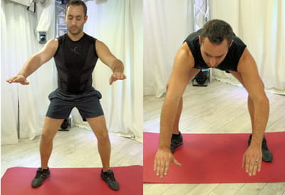 pour cet exercice, adoptez un rythme lent, et petit à petit tenez plus longtemps