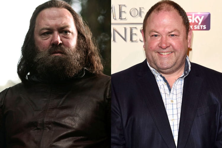 Mark Addy (Robert Baratheon) Game of Thrones saison 6 découvrez le vrai visage des acteurs