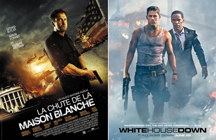 La Chute De La Maison Blanche Netflix 2013 : à l'assaut du bureau ovale : 1 thème, 2 films concurrents : un
