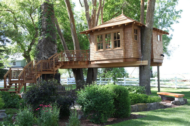 Fabriquer Une Cabane En Bois Dans Un Arbre : Des id?es de cabanes ? construire dans les arbres Fabriquer Une Cabane En Bois Dans Un Arbre : Des id?es de cabanes ? construire dans les arbres