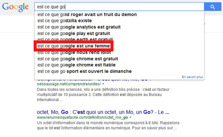 Ce que recherche une femme