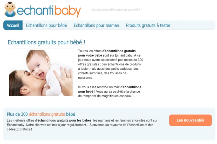 Des échantillons gratuits pour bébé Tout gratuit 25 sites qui vous offrent ce que vous payez