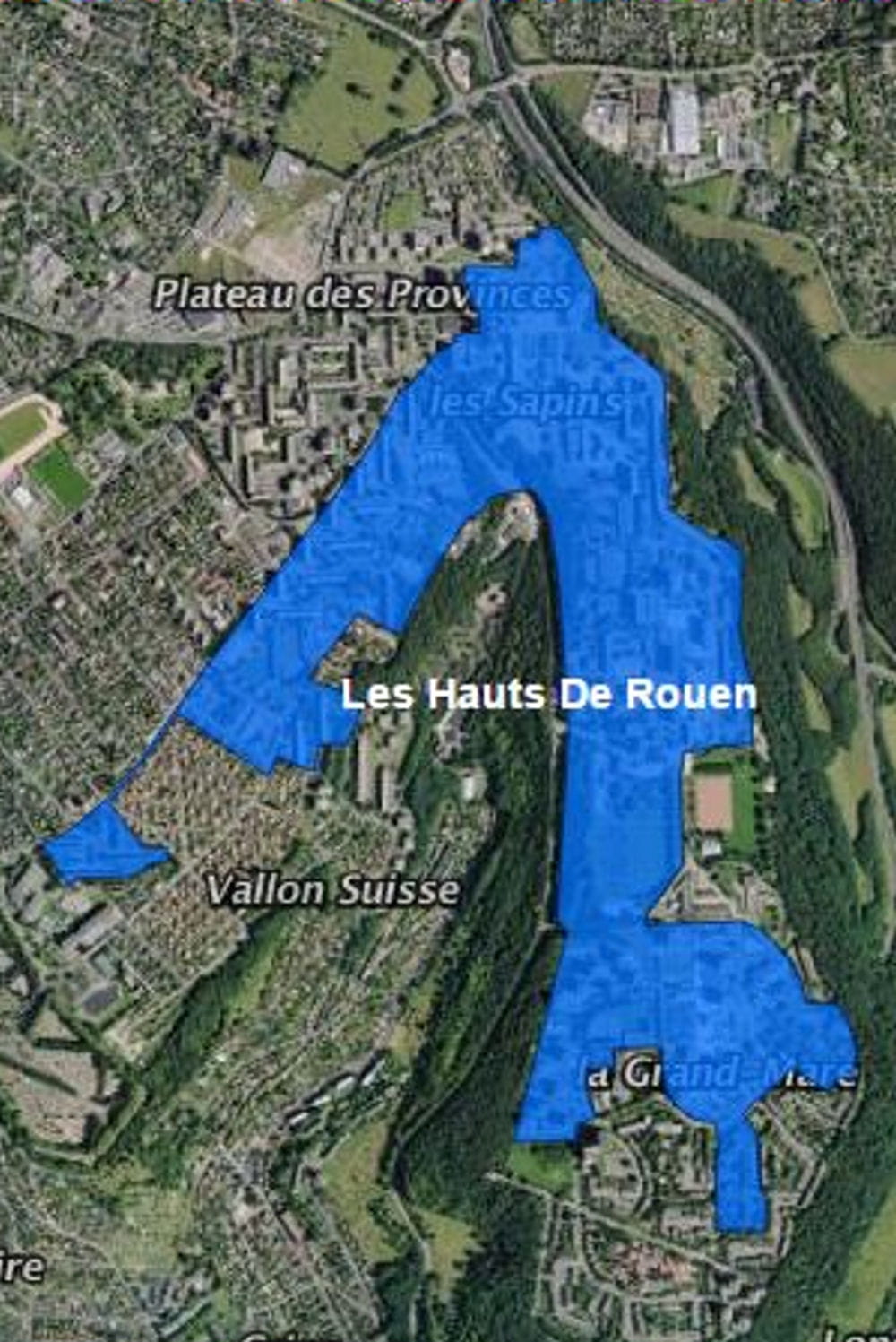Rouen Les HautsdeRouen Quartiers sensibles ou prioritaires les 30 quartiers les plus