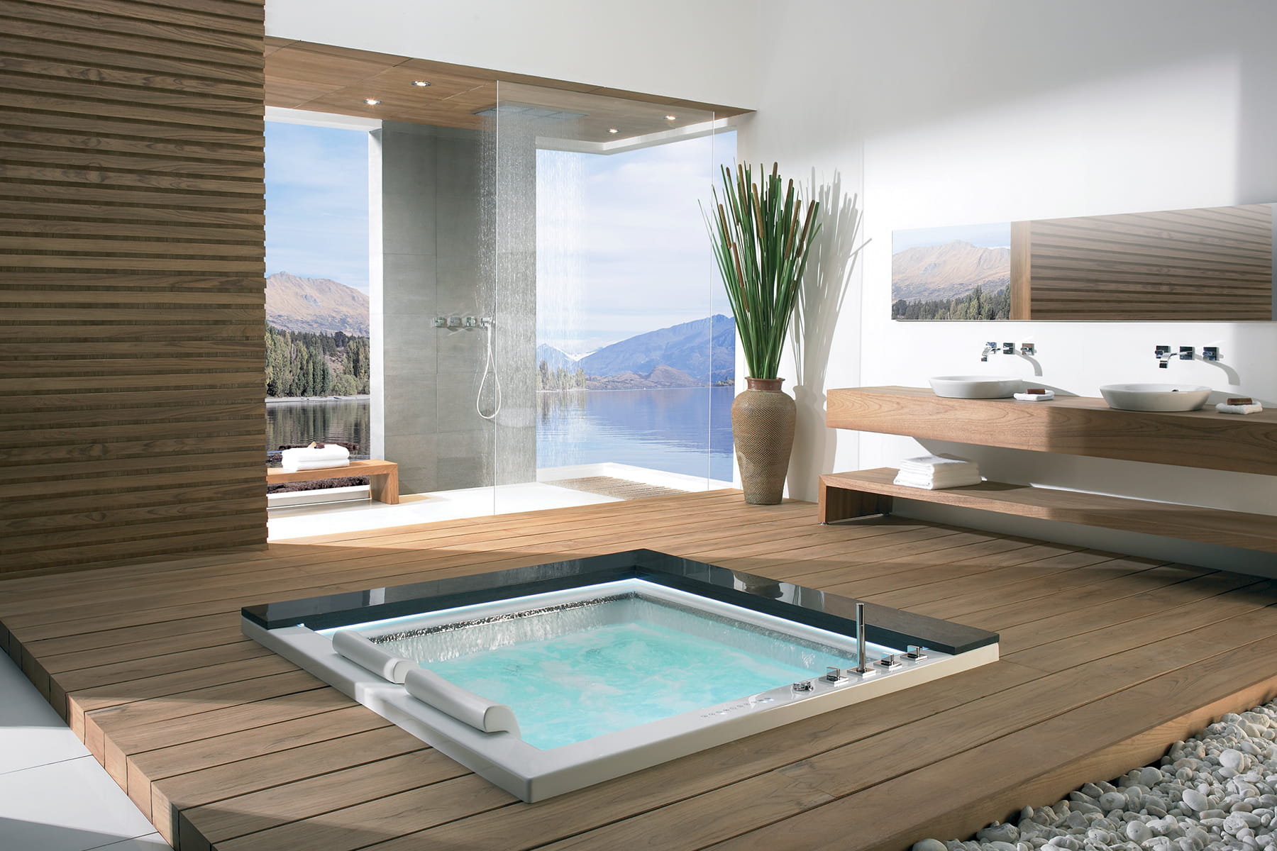 Dimension jacuzzi salle de bain avec haute résolution images ...