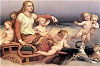 freyja dans son char.