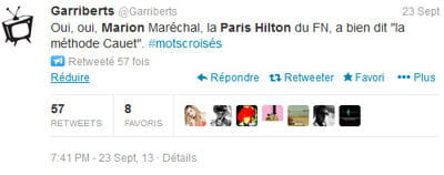 tweet garriberts