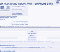 si vous n'avez pas établi de déclaration fiscale, la somme empruntée sera