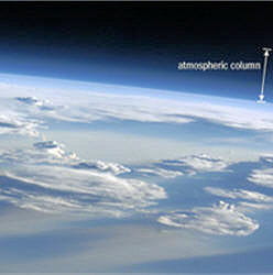 la couche d'ozone s'étend entre 20 et 50 km d'altitude.