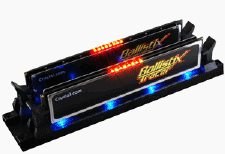 de la mémoire vive de luxe, de la gamme ballistix