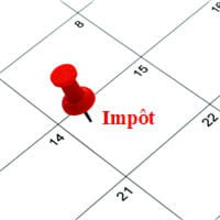 cochez bien la date limite jusqu'à laquelle vous pouvez payer vos impôts sans